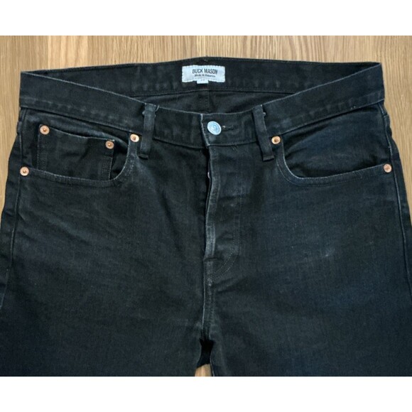 Mason Men's Slim Dark Jeans - Picture 5 of 13